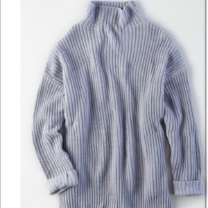 Light blue oversized fit American eagle sweater